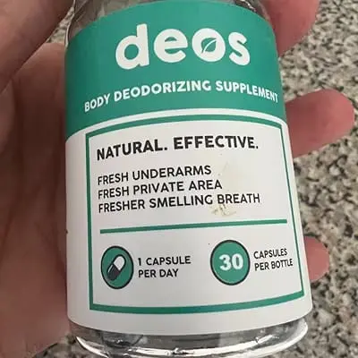 Cápsulas de suplemento vegano desodorante interno - DEOS 30 unidades por frasco's photo #9